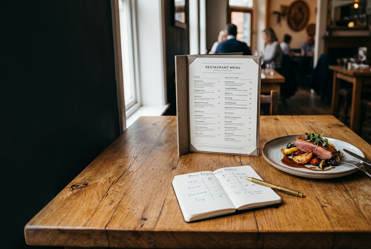 Menu Engineering: Design a Menu That Sells More Food