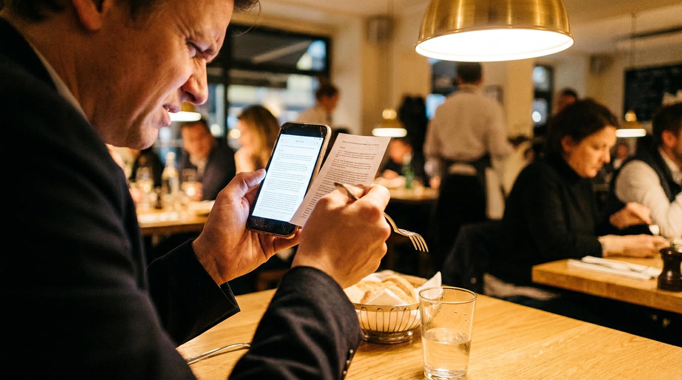 Why PDF Menus Hurt Your Restaurant in Google Search